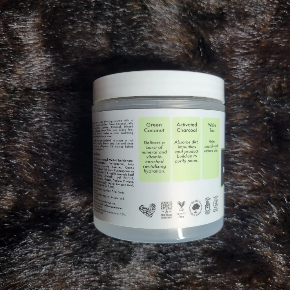 Shea Moisture Green Coconut Charcoal Purifying Duo‎ Moisturizing Cleanser Set